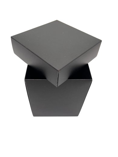 Black Gift Box - 4x4x4 3/4" - Pack of 10 - Etsy