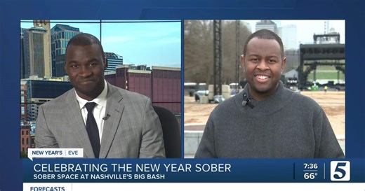 Nashville's New Year's Eve bash offers alcohol-free safe space for families and people in recovery