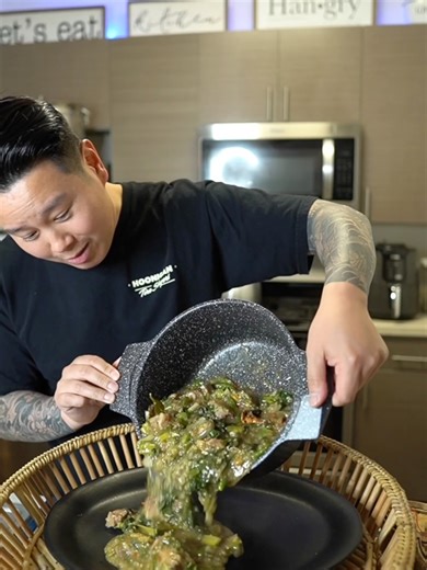 Mr. International Chef Harris on Instagram: "What is a Lao Food that you can Eat Every Single Day. For me it’s going to be Aw Seen Om Seen, Lao Beef Herb Savory Stew. This is also Shared and made within The Thai Issan, Hmong, Iu Mien, Lahu, Eteen, Tai Dam, Tai Lue, Khmu, and The Lao Yaw Cultures. This is the Epitome of Lao Food. As we are known for not using Sugar in almost All of our Dishes. This Dish is Salty Savory Umami with a Funk and Spicy. Lao Savory Herbs & Veggies Greens Beef Stew | Aw 