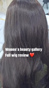 7.6K views · 56 reactions | Mix hair lace wig review ❤️ | Women's Beauty Gallery Ltd. | Facebook
