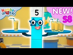 How Many Smoothies? - Fun Full Episode | Brand NEW Series 8 Episode 7 | Numberblocks - Videos For Kids