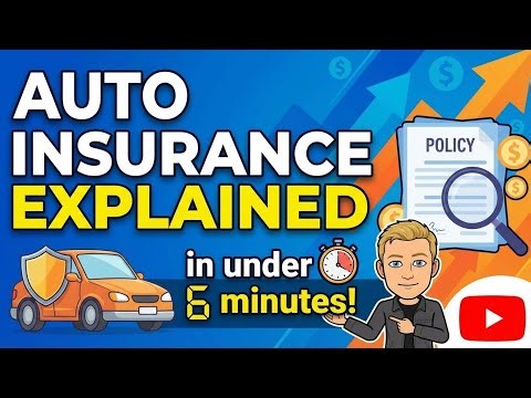 Auto Insurance EXPLAINED in under 6 minutes!
