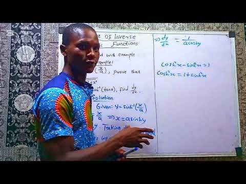 Derivative of Inverse Hyperbolic functions