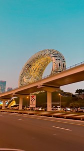 63K views · 4.3K reactions | Golden hour hitting the Museum of the Future feels unreal. Dubai really knows how to mix art and architecture without even trying #Dubai #MuseumOfTheFuture #DubaiUAE #VisitDubai #DubaiLife #DubaiCity #UAE #TravelDubai #ArchitectureLovers #CityVibes #ExploreDubai | Ameen.amp | Facebook