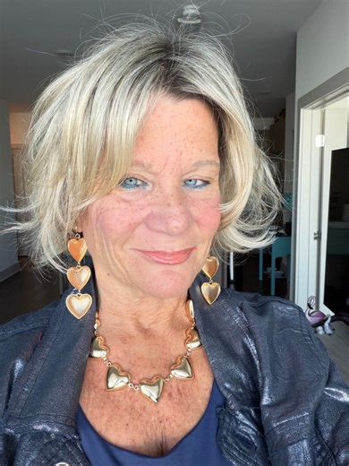 246 reactions · 68 comments |  Fall Weather in Cape Cod  Hi friends, it’s Cathy! Cape Cod is showing off her cozy colors and I’m feeling fabulous in my gold hearts today.  If you’re out and about this weekend, come say hello — I’ll be in the shop with a smile (and probably Teddy supervising from the counter ).  Cathy’s Place – Open every day 10–5 Stop in, warm up, try something new for fall, and let’s have a little fun together! | Cathy's Place | Facebook