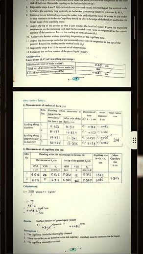 Class 12 Physics Practical Book 📖 #practical #class12 #hsc