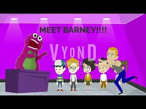 Childish Dad Meets Barney