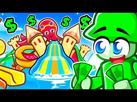 I bought a $1,000,000 water park on Roblox!