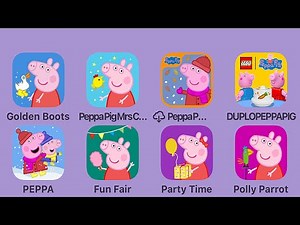 Peppa Pig "Golden Boots" - English Mobile Game Episode for iOS, Android - Gameplay & Walkthrough