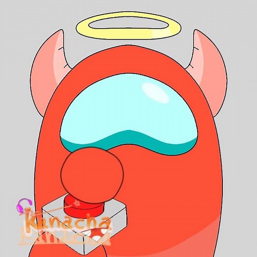 Don't play with button😱 #アニメーション #animation #アモングアス #amongus #flipaclip