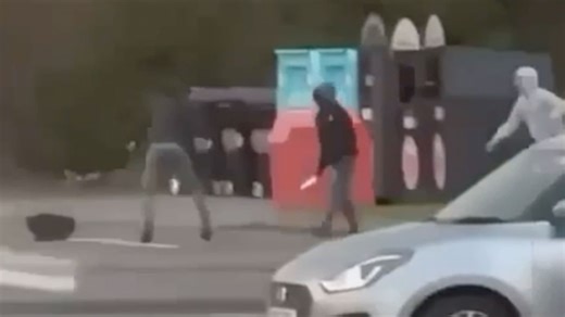 Gangs involved in armed fight in Asda car park