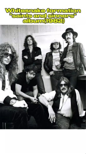 whitesnake 1982 formation (saints & sinners album) #music #whitesnake#hardrock #bluesrock