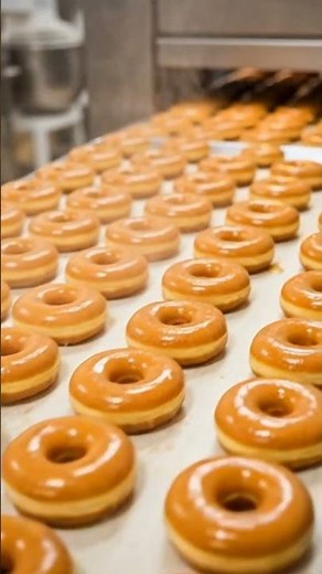 How Donuts Are Made in Factory | Real Donut Making Process