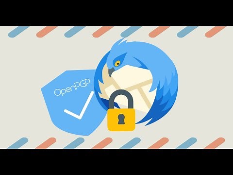 Thunderbird 91.6 OpenPGP Key Generator. Digitally sign/encrypt emails with Open PGP. #PublicKey