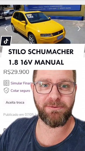 Fiat Stilo Schumacher 2006: Um Clássico Que Impressiona