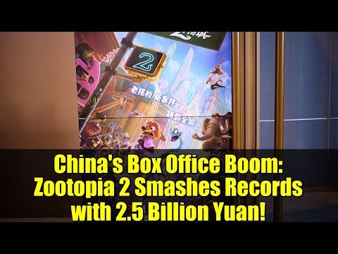 China's Box Office Boom: Zootopia 2 Smashes Records with 2.5 Billion Yuan!