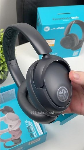 JLab JBuds Lux ANC Over-Ear Headphones Unboxing