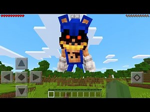 Sonic.EXE Remake MOD in Minecraft Pocket Edition...