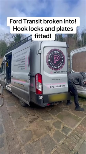 Protect Your Ford Transit with Hook Locks and Plates
