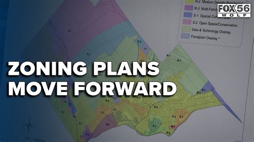 A major step forward tonight in Blakely Borough as council members have unanimously approved a new zoning overlay that would allow data centers in the community. READ MORE: https://fox56.com/news/local/blakely-borough-council-approves-zoning-overlay-for-data-centers-after-months-of-debate | FOX56 WOLF TV