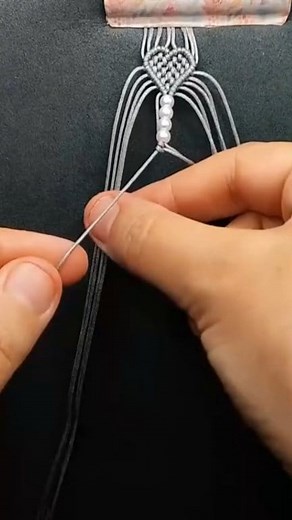 Macrame heart bracelet full video tutorial - drops today! subscribe now👇 | Everything Macrame