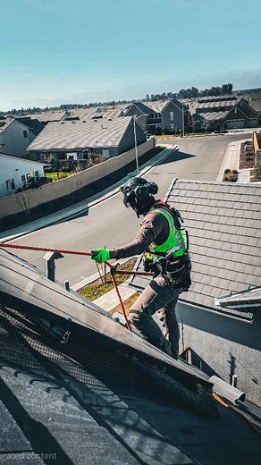 POV: Your Solar Cleaner in action ☀️ Ropes. Harness. Focus. Every day is a balance of skill and precision. 🧗‍♂️ This isn’t just cleaning — it’s technical, high-skill work done under the sun. 🔆 We respect budgets and provide honest value, but we never compromise on safety or quality. ⚡ Premium service. Reliable results. Powered by Premier. 🔋 #SolarMaintenance #Solarcleaning | Premier Solar Service