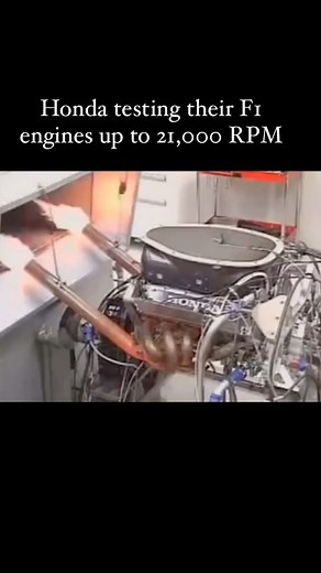 RareCars.com on Instagram: "Honda testing their F1 engines up to 21,000 RPM Honda’s V10 F1 engines from the early 2000s are legendary for reaching over 20,000 RPM, an ear-shattering feat achieved by Honda’s world-renowned precision and engineering. The RA004E engine, in particular, pushed the limits of engineering, delivering extreme power at up to 1,000 horsepower with unmatched reliability. These high-revving machines were key in cementing Honda’s reputation as a leader in F1 engine technology