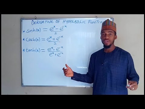 How to find the Derivative of Hyperbolic Functions