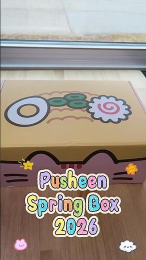 Pusheen Spring Box 2026 #unboxingvideo