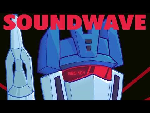 Soundwave as the Terminator ( ^ᗜ^) Crossover poster digital art