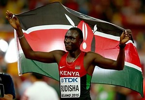 David Rudisha wins the 800m gold at the IAAF World Championships