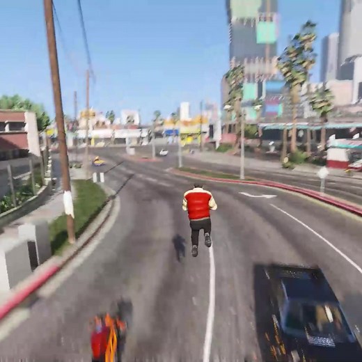 Trevor tripped over thin air. - 201 #gta #gta5 #gtav #games #rockstargames