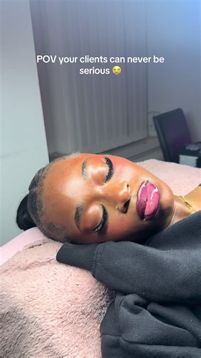 Funny Client Reactions at the Lash Studio