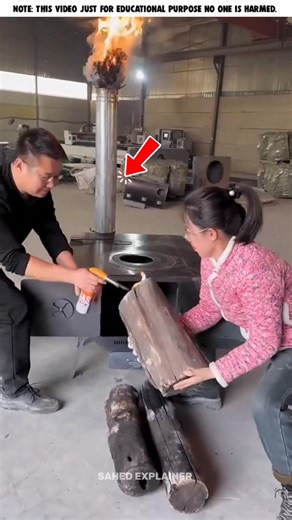 A new system cooking stove from a foreign country 💯💤