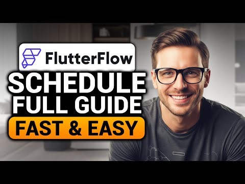 Flutterflow Schedule (BEST FULL GUIDE)