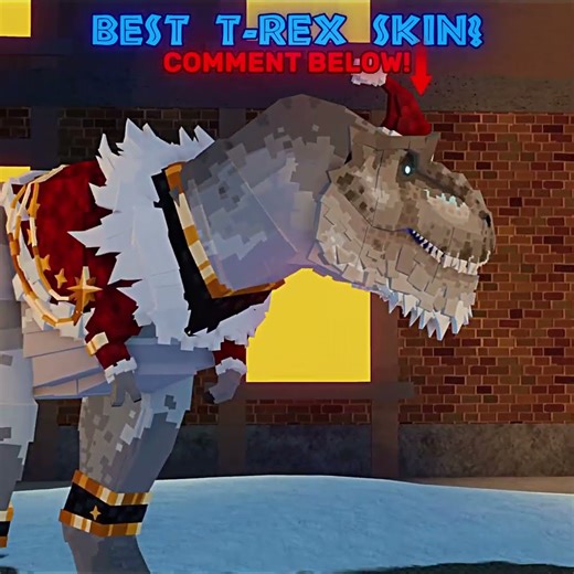 Best T-rex Skin In Jurassic Blocky?