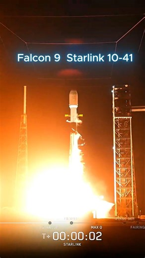 Falcon 9 at Cape Canaveral - Starlink 10-41 🚀