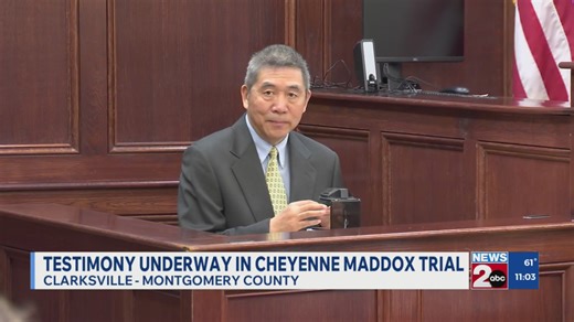 Testimony underway in Cheyenne Maddox trial