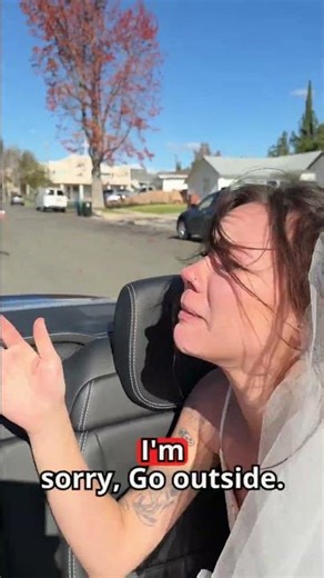 Runaway bride escapes groom! 😱