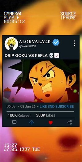 DRIP GOKU VS KEFLA💀📈]