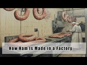 How Ham Is Made in a Factory