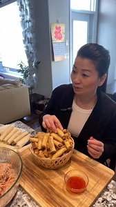 7.6M views · 134K reactions | Delicious Spring Rolls * in large portion | Ly Cooks | Facebook