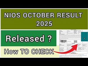 NIOS Result 2025 | How To Check NIOS Result 2025