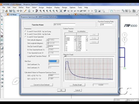 SAP2000 - 10 Response Spectrum Analysis: Watch & Learn