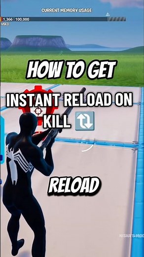 How To Get INSTANT RELOAD ON KILL In Fortnite Creative Tutorial #fortnite #fortnitecreative #shorts