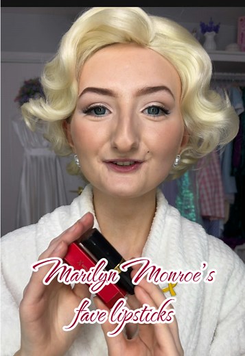 Trying Marilyn Monroe's Favorite Lipsticks