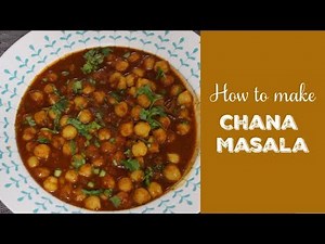 Chana Masala, How to make Curried Chickpeas, Chickpea Curry, Chole recipe