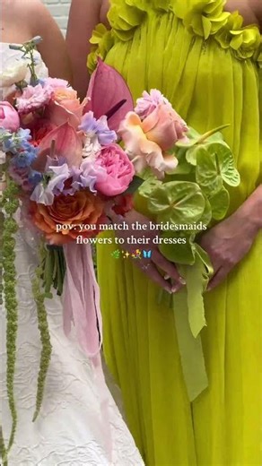 Colorful bridesmaids garden party idea that works