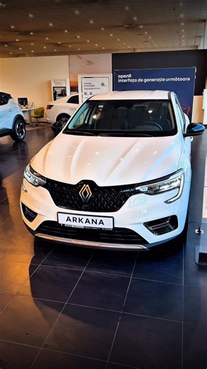 Renault Moldova on Instagram: "Renault ARKANA Mild HYBRID - 140 CP / Automat - Camera video spate - Lumini LED - Cruise adaptiv Stop&Go Preț special 19 880€ #renaultmoldova #daachermes #arkana #renaultcars #renaultfans"