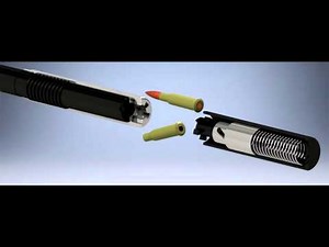 Rotating Bolt Short Blowback Action